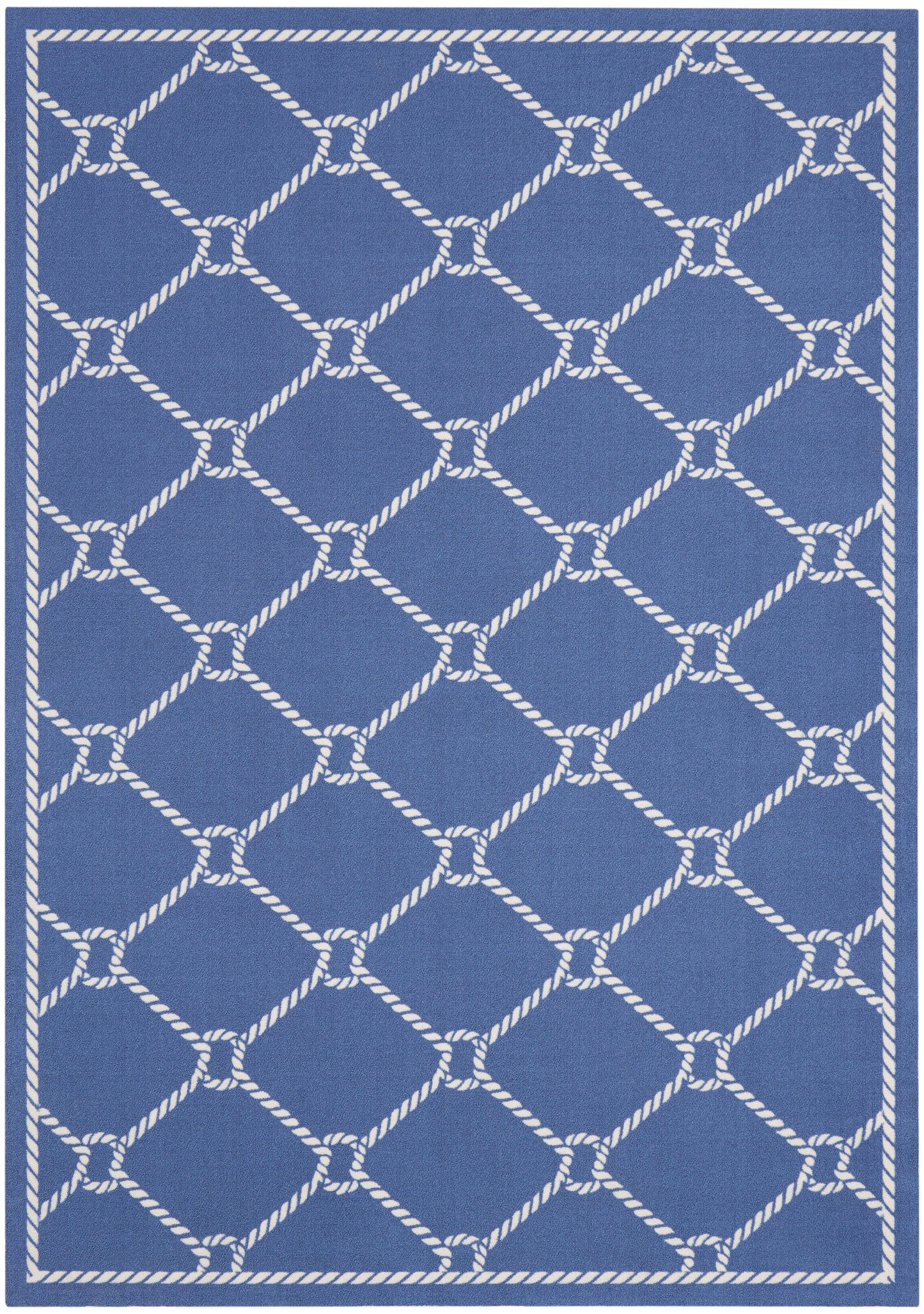 Waverly Sun N Shade SND41 Navy Contemporary Power-Loomed Rug