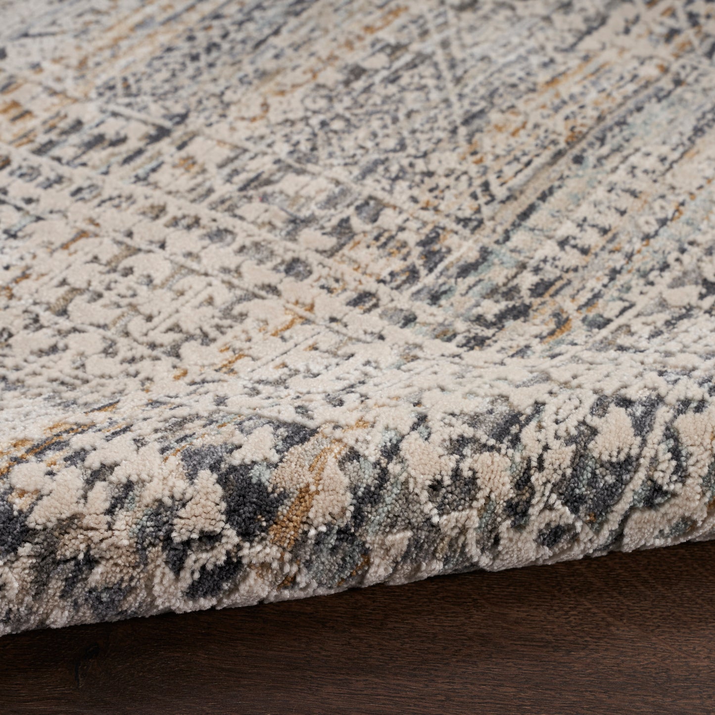 Nourison Home Lynx  Ivory Slate  Transitional