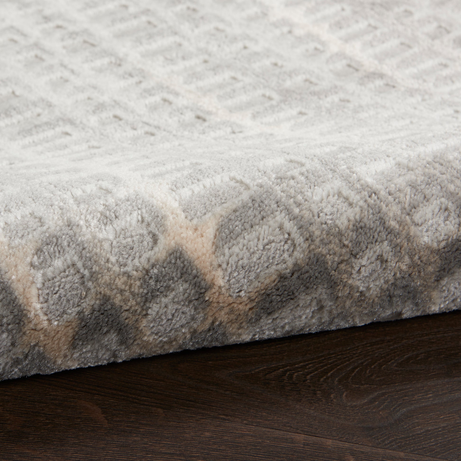 Nourison Home Solace  Grey Beige  Contemporary