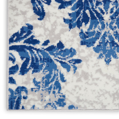 Nourison Home Whimsicle  Ivory Navy  Contemporary