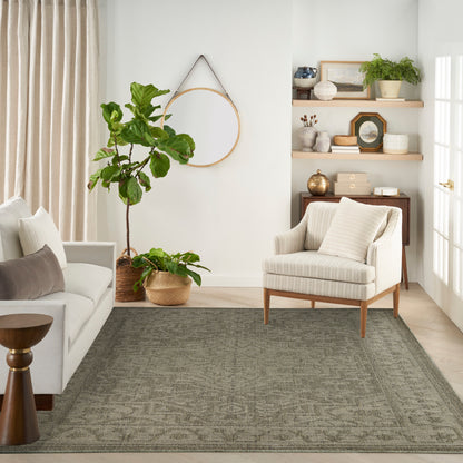 Nourison Home Tulum  Olive  Contemporary