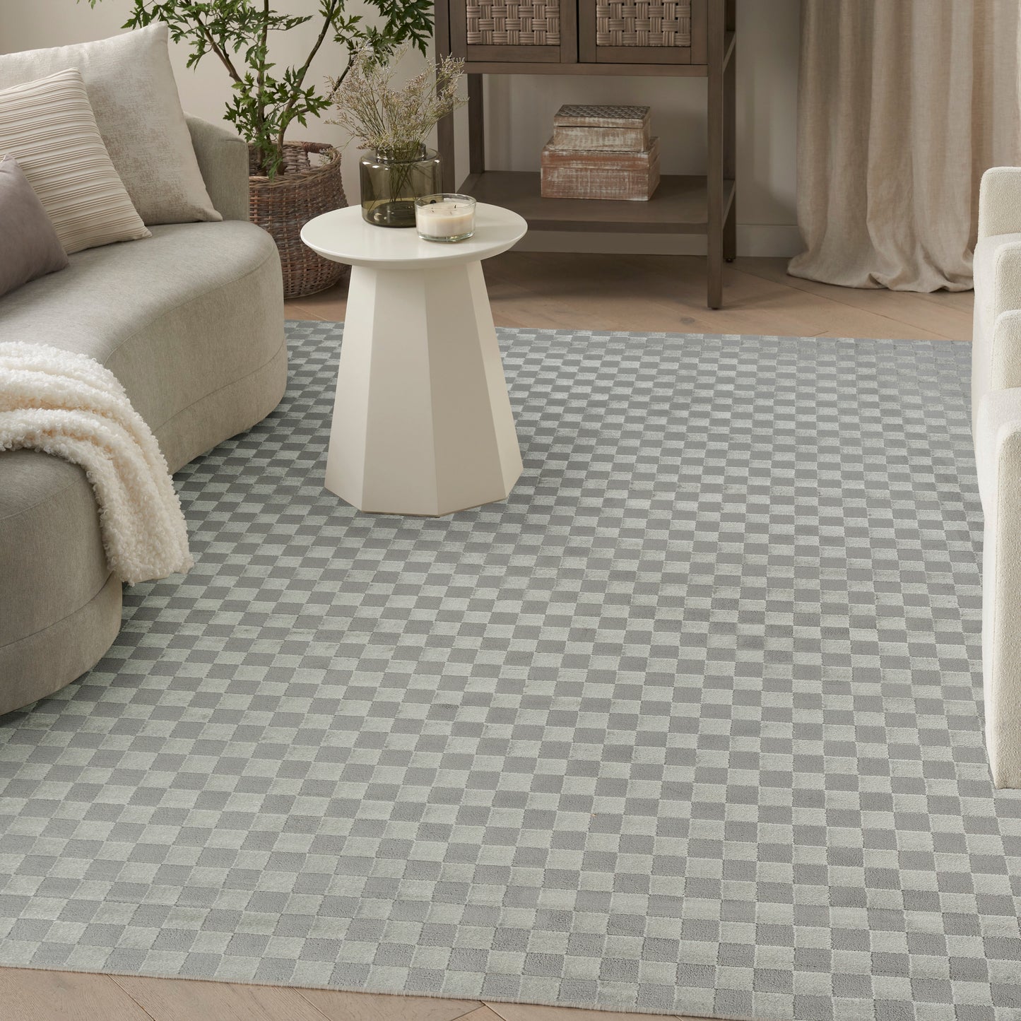 Nourison Home Serenity Home  Grey  Contemporary