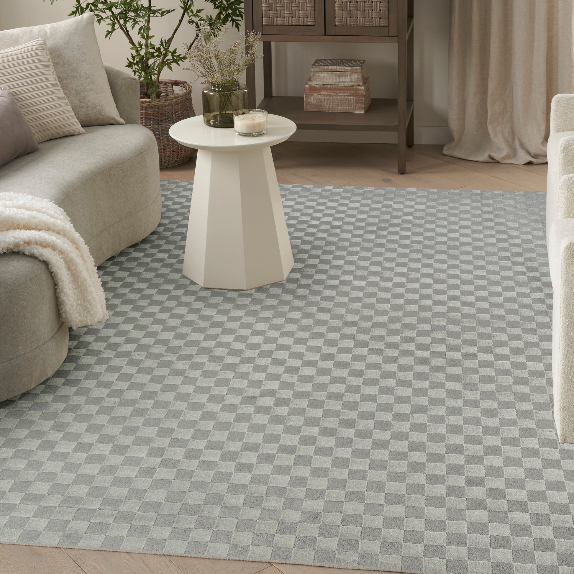 Nourison Home Serenity Home  Grey  Contemporary