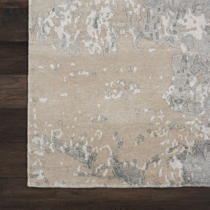 Nourison Home Silk Shadows  Sand  Contemporary