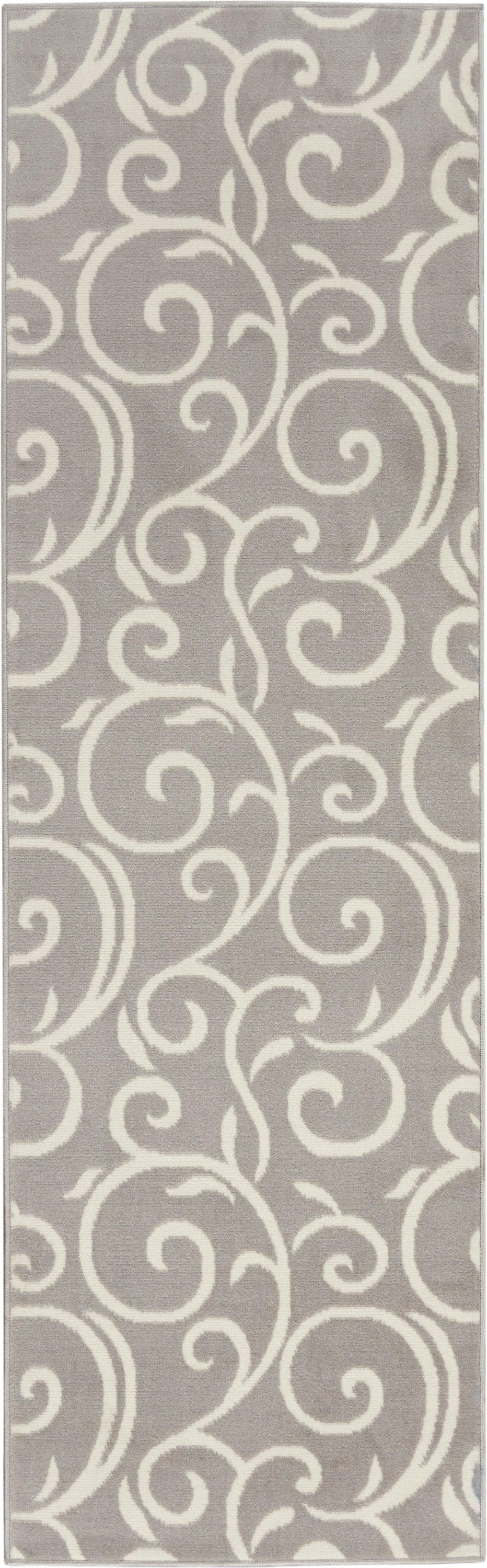 Nourison Home Grafix GRF19 Grey Contemporary Power-loomed Rug