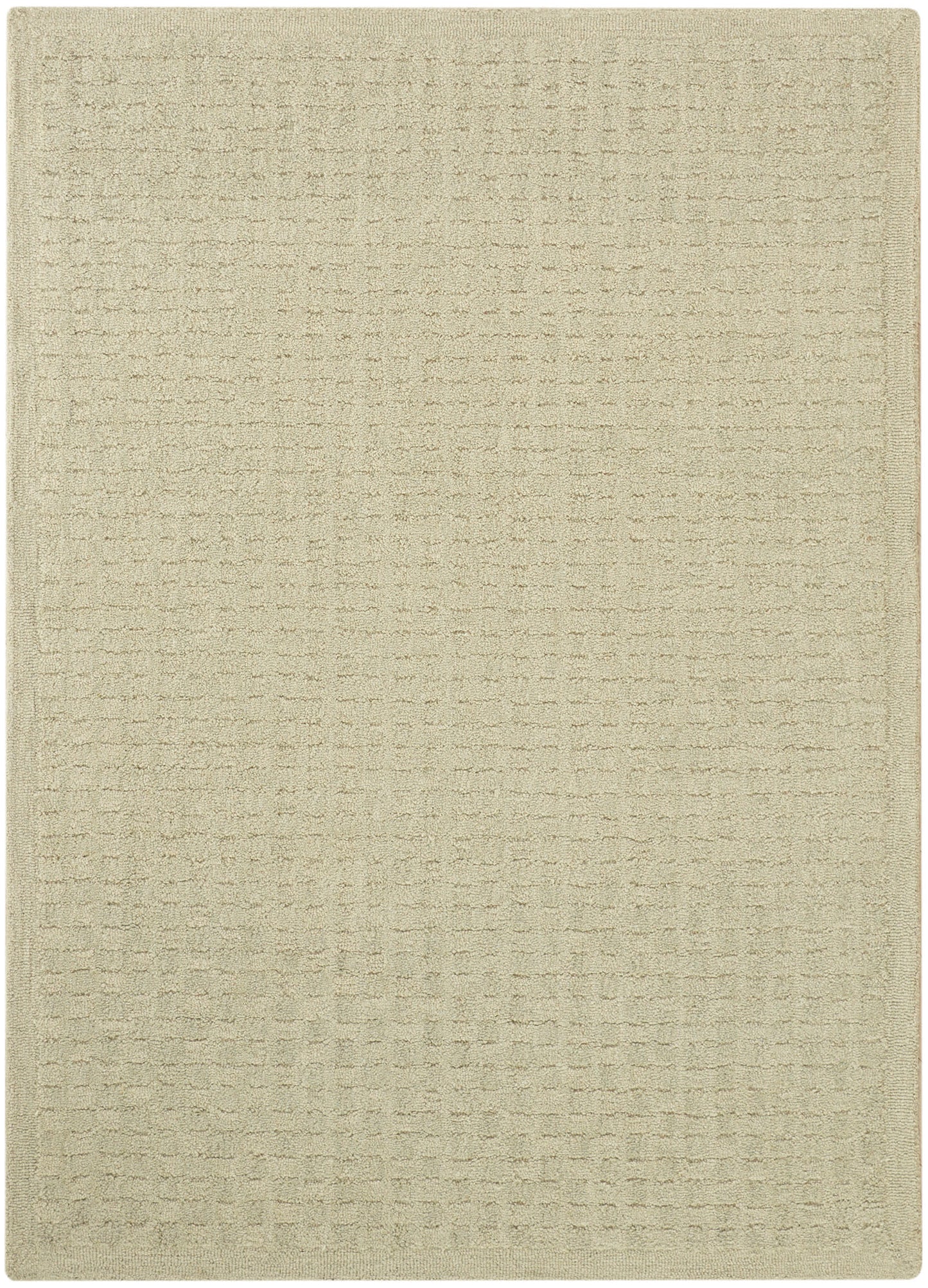 DKNY Pure Grids PGR01 Light Green Contemporary Hand Tufted Rug