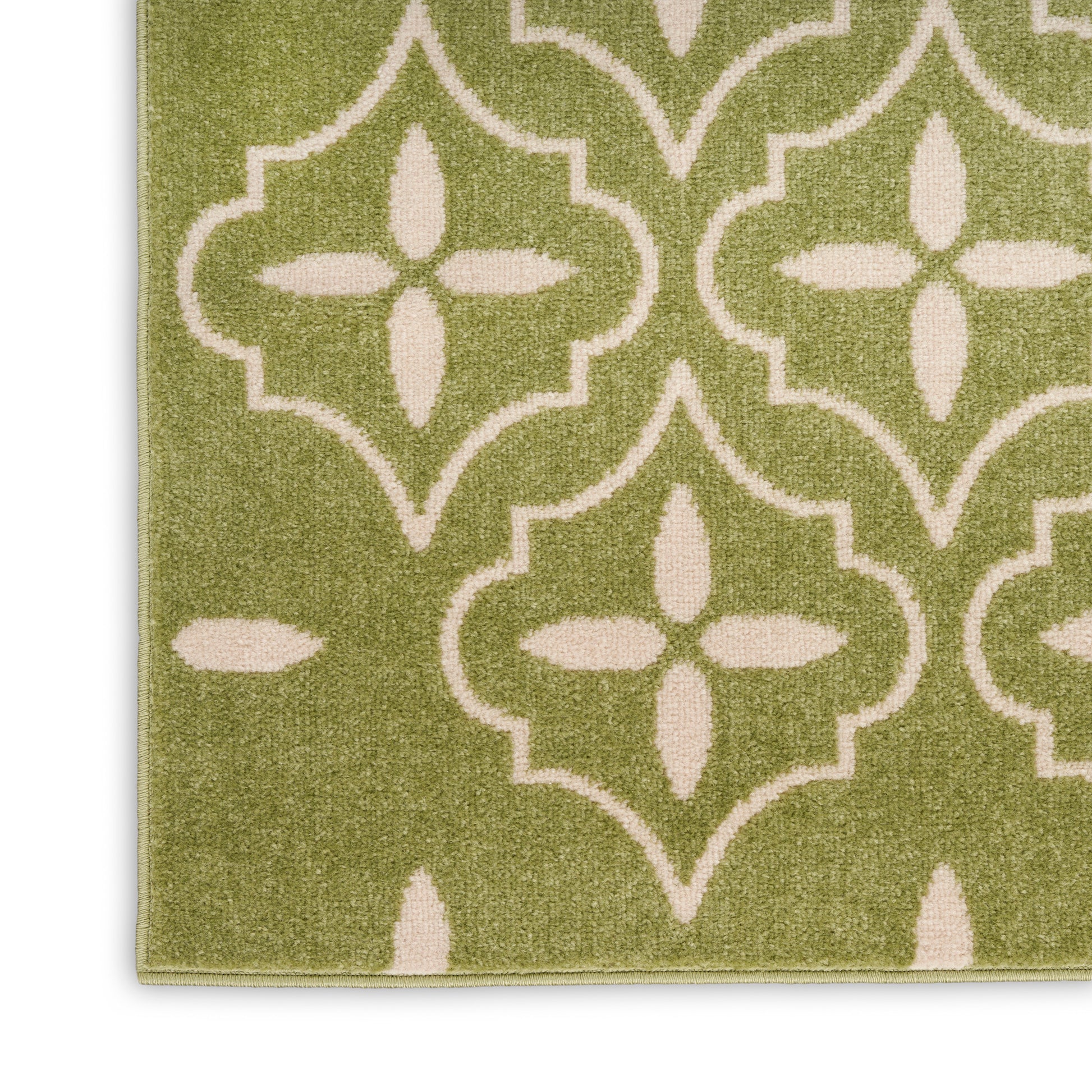 Nourison Home Nourison Essentials  Green Ivory  Contemporary
