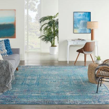 Nourison Home Passion  Blue  Transitional