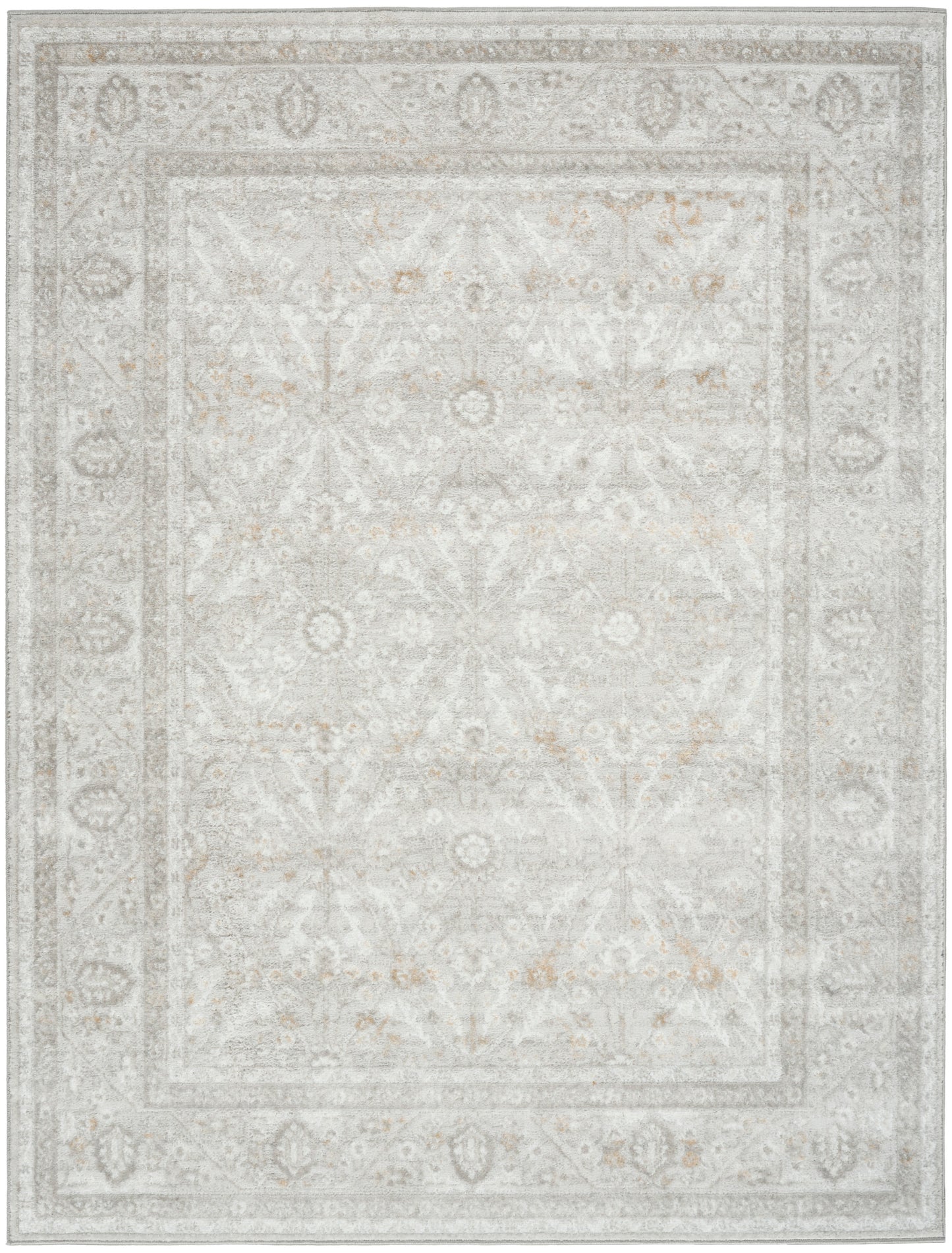 Nourison Home Dekor DEK03 Grey Traditional Machine Woven Rug