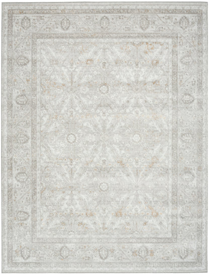 Nourison Home Dekor DEK03 Grey Traditional Machine Woven Rug