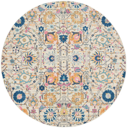 Nourison Home Passion PSN01 Ivory Multicolor Transitional Power-loomed Rugs