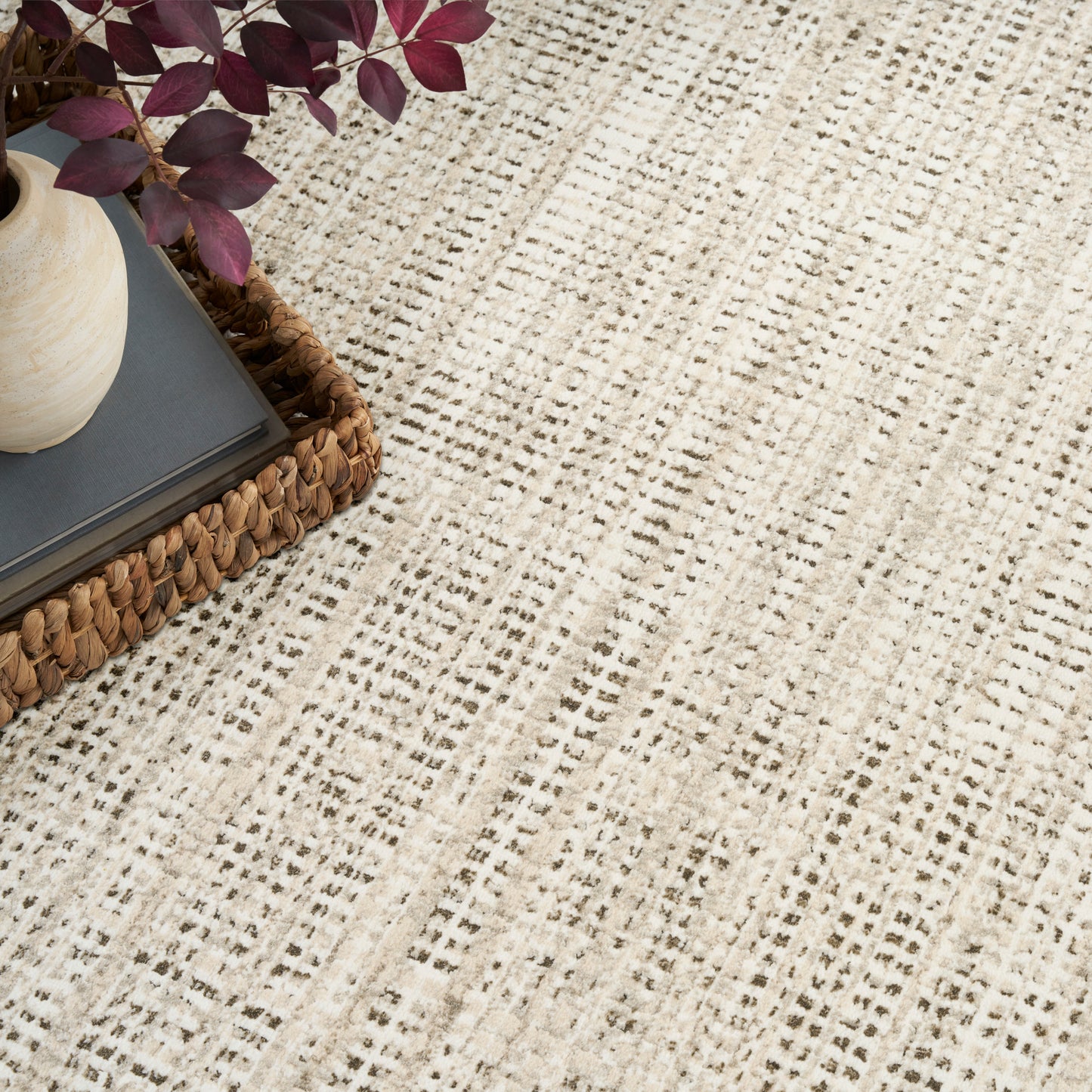 Nourison Home Soft Structure  Beige  Contemporary