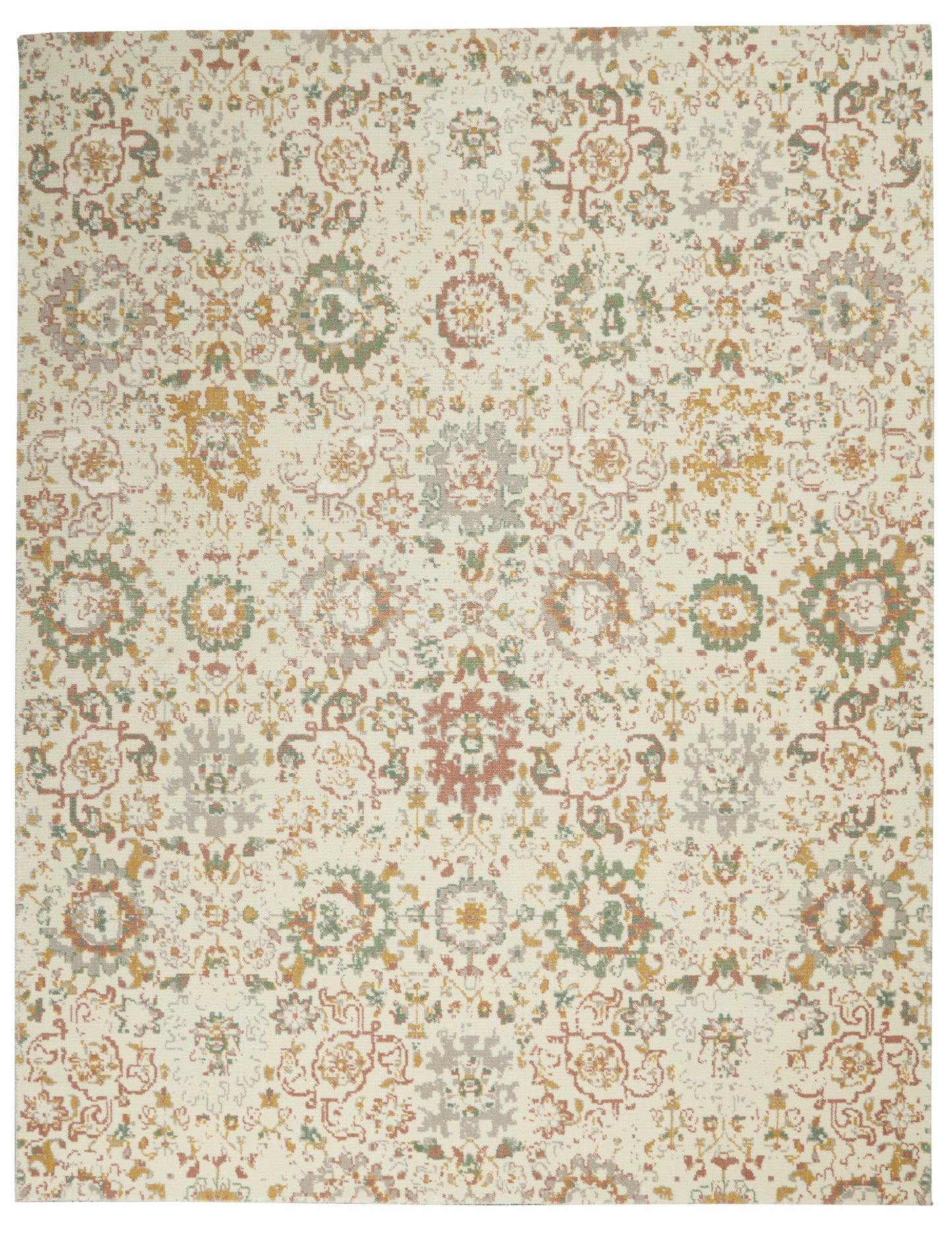 Nourison Home Twilight TWI13 Ivory Multi Transitional Power-loomed Rug