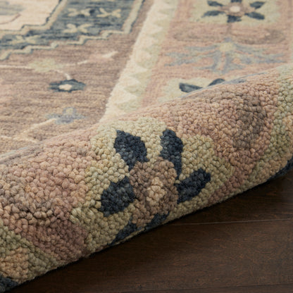 Nourison Home Bahari  Grey  Traditional