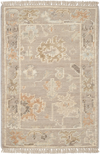 Nourison Home Whispers WHP01 Taupe Traditional Hand Knotted Rug