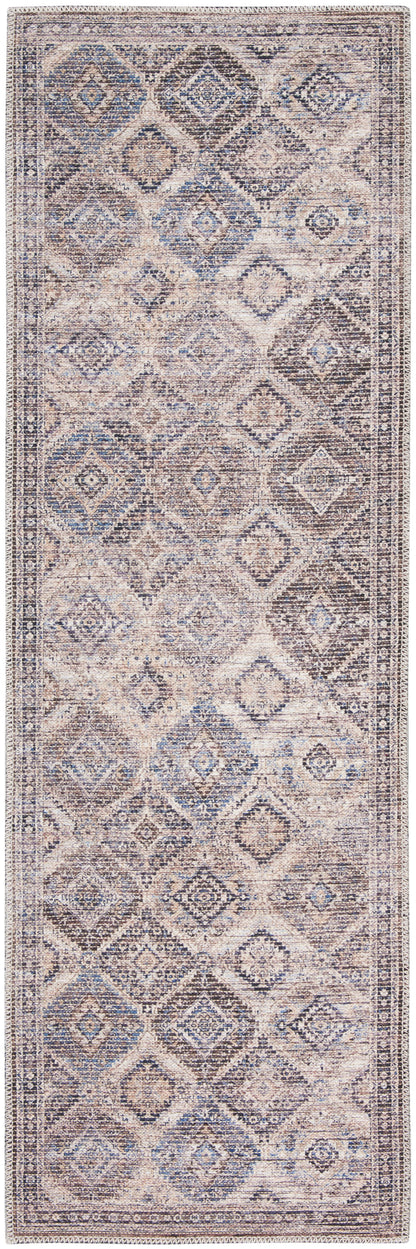 Nourison Home New Concept Washables SR103 Ivory Latte Traditional Machine Woven Rug