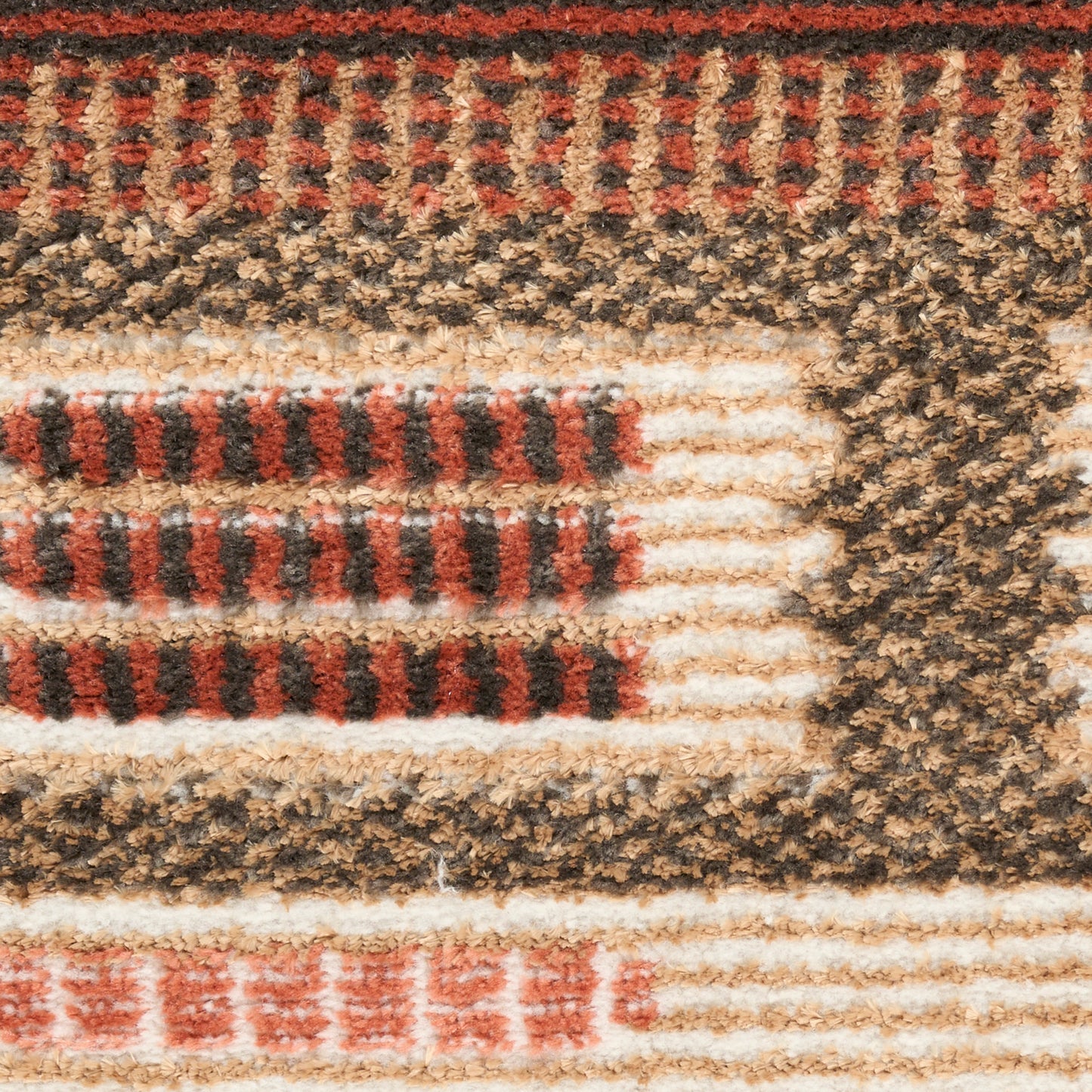 Nourison Home Nordic  Rust  Contemporary