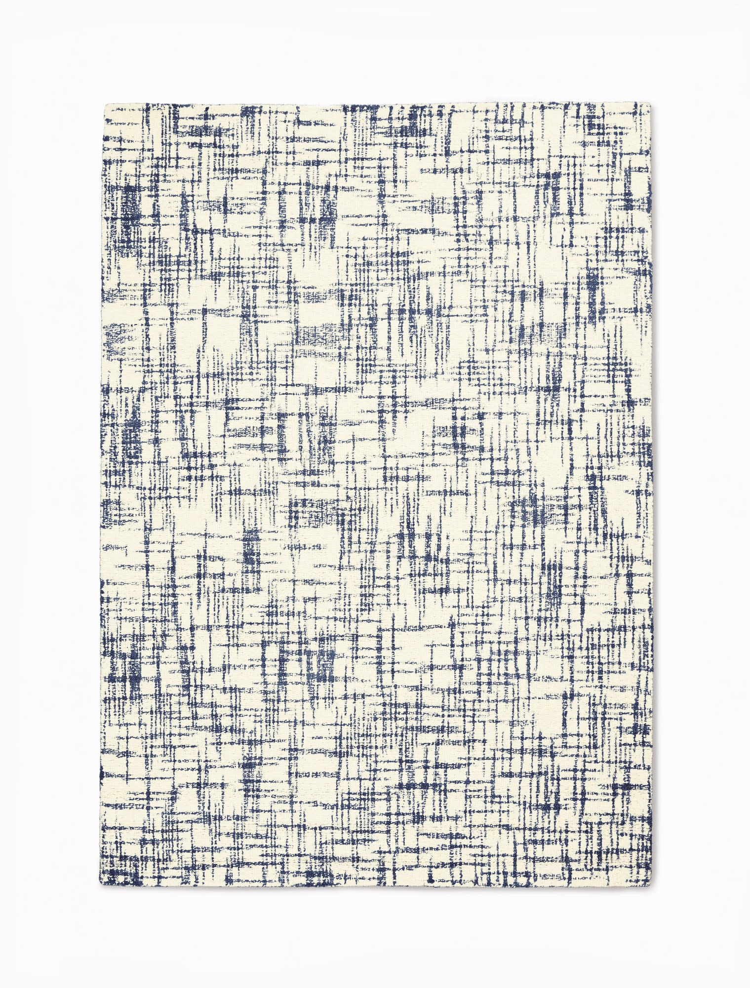 Calvin Klein Tucson CK820 Ivory Navy Contemporary Tufted Rug – Atlanta ...