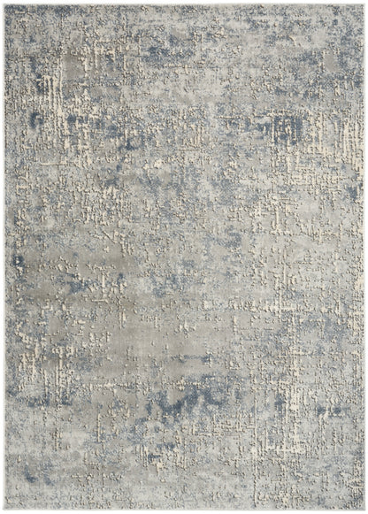 Nourison Home Quarry QUA17 Dark Grey Contemporary Power-loomed Rugs