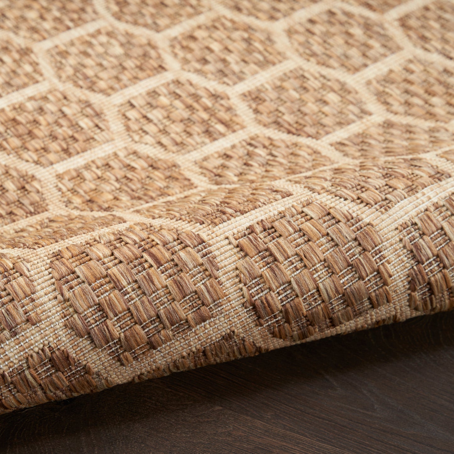Nourison Home Twist Reversible  Natural  Contemporary