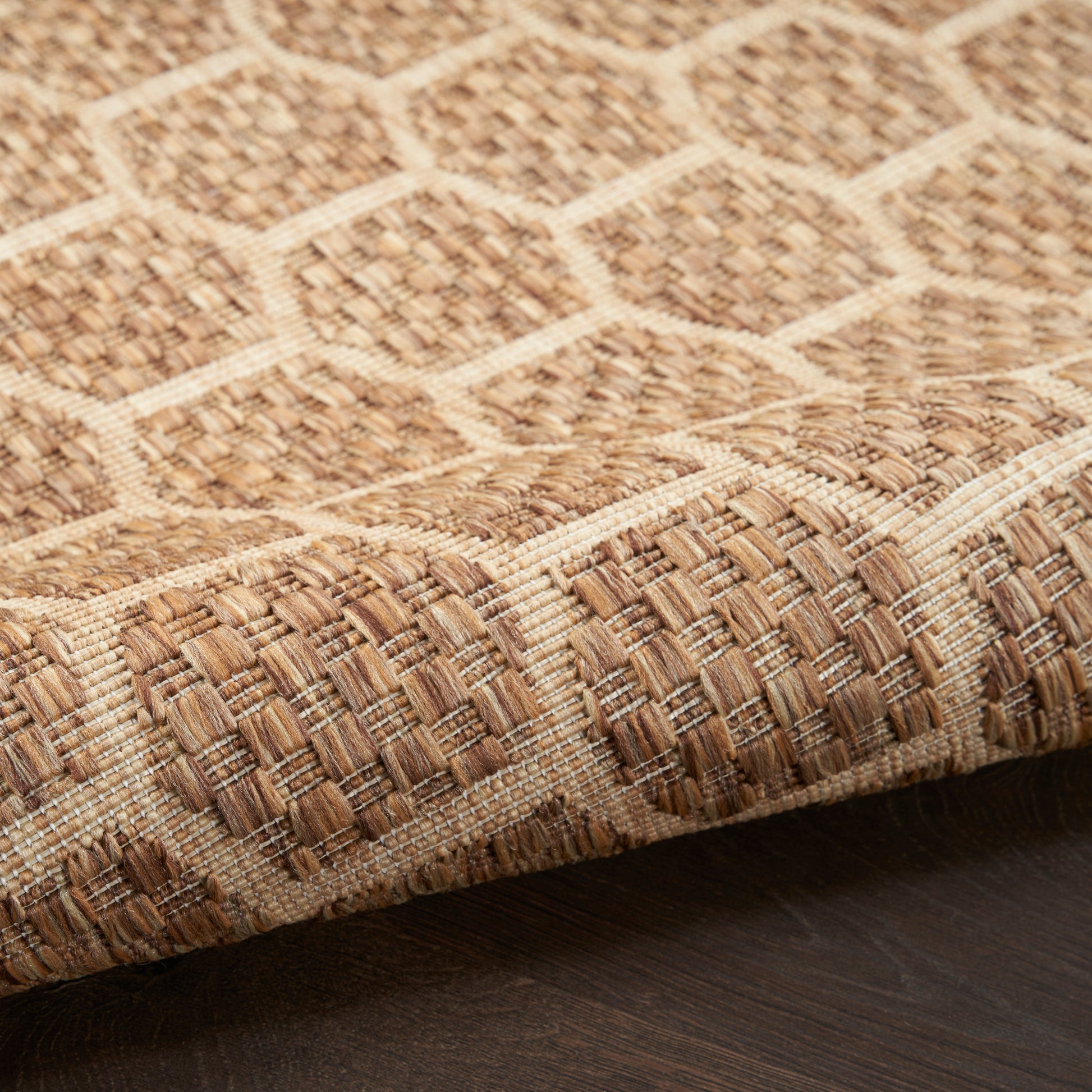 Nourison Home Twist Reversible  Natural  Contemporary