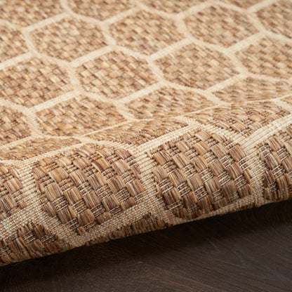 Nourison Home Twist Reversible  Natural  Contemporary