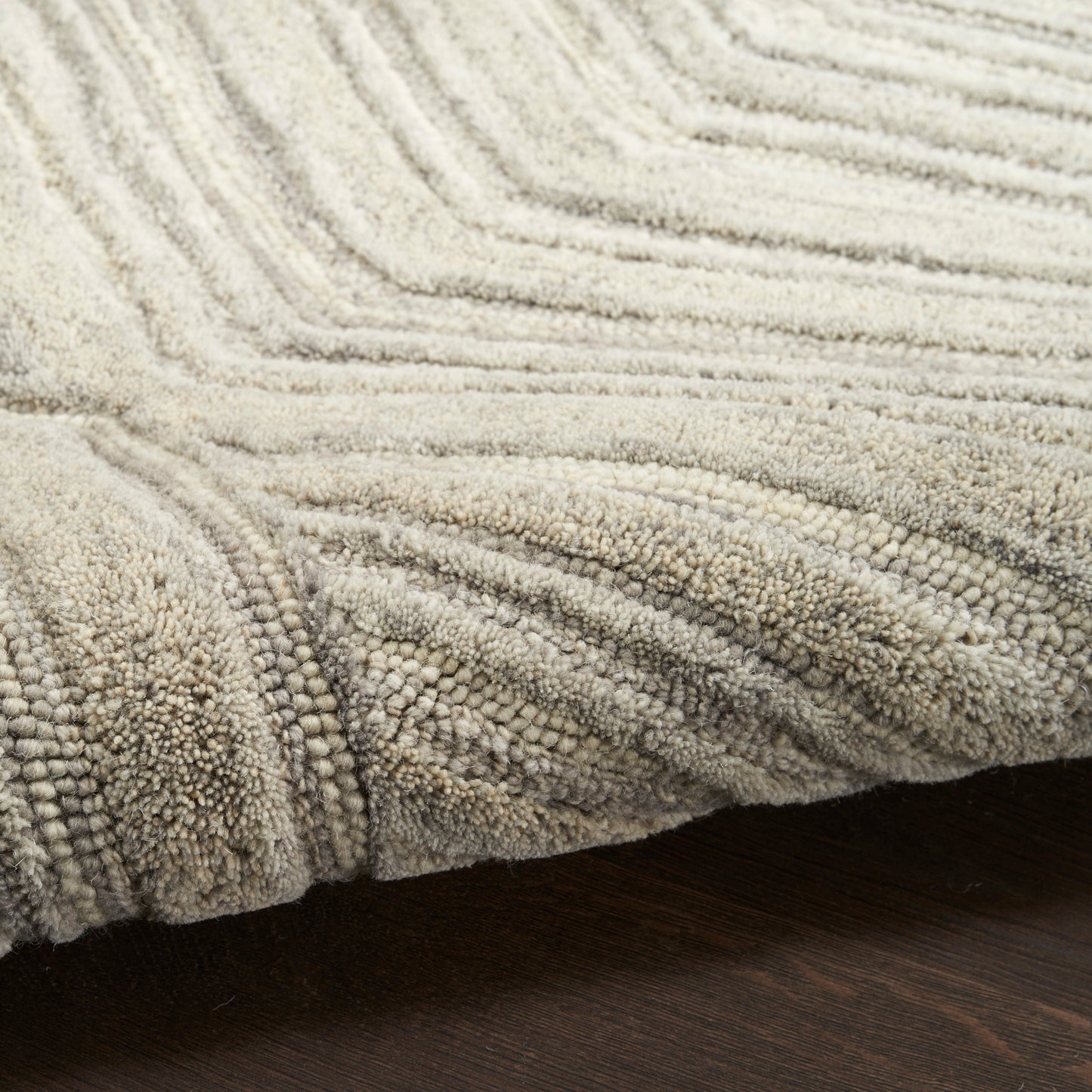 Nourison Home Graceful  Grey  Contemporary