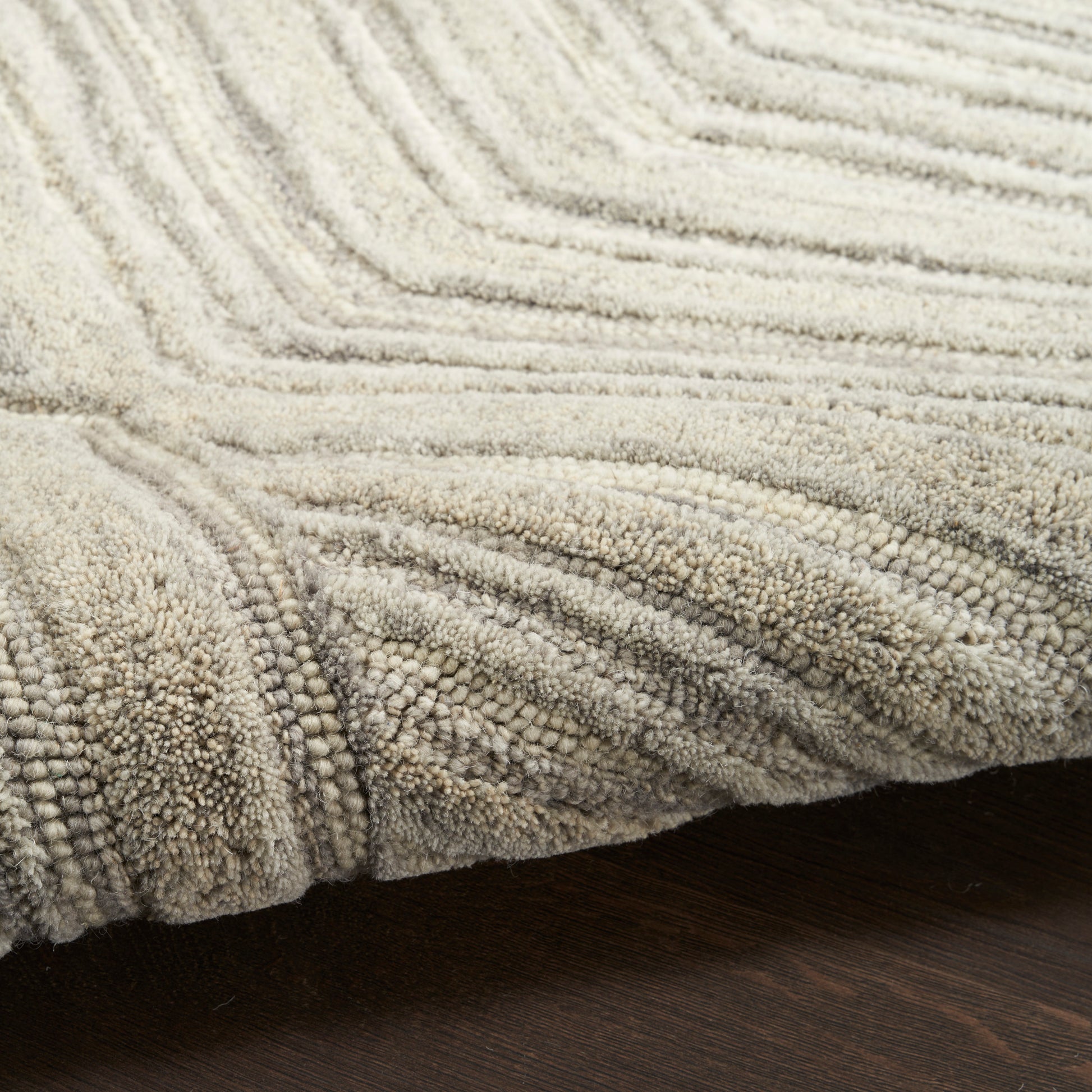 Nourison Home Graceful  Grey  Contemporary