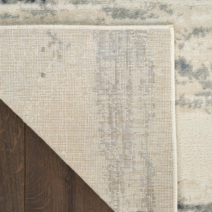 Nourison Home Serenity Home  Blue Multicolor  Contemporary