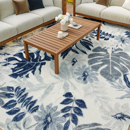 Nourison Home Suncoast  Blue  Contemporary