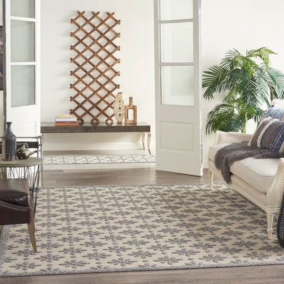 Nourison Home Cozumel  Cream  Contemporary