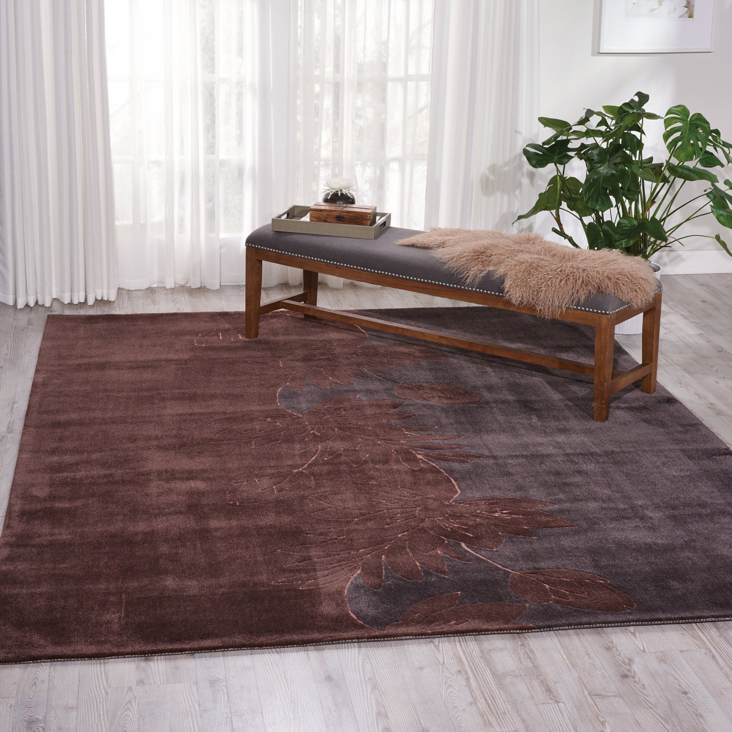 Nourison Home Contour  Multicolor  Contemporary