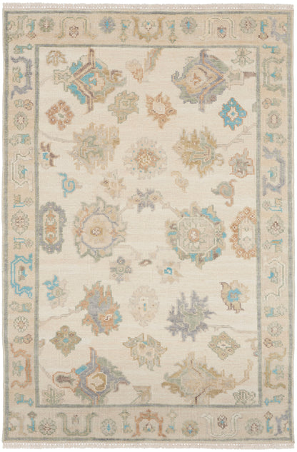 Nourison Home Odessa ODS06 Ivory Multicolor Traditional Knotted Rug