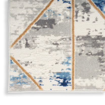 Nourison Home Elation  Grey Multicolor  Contemporary