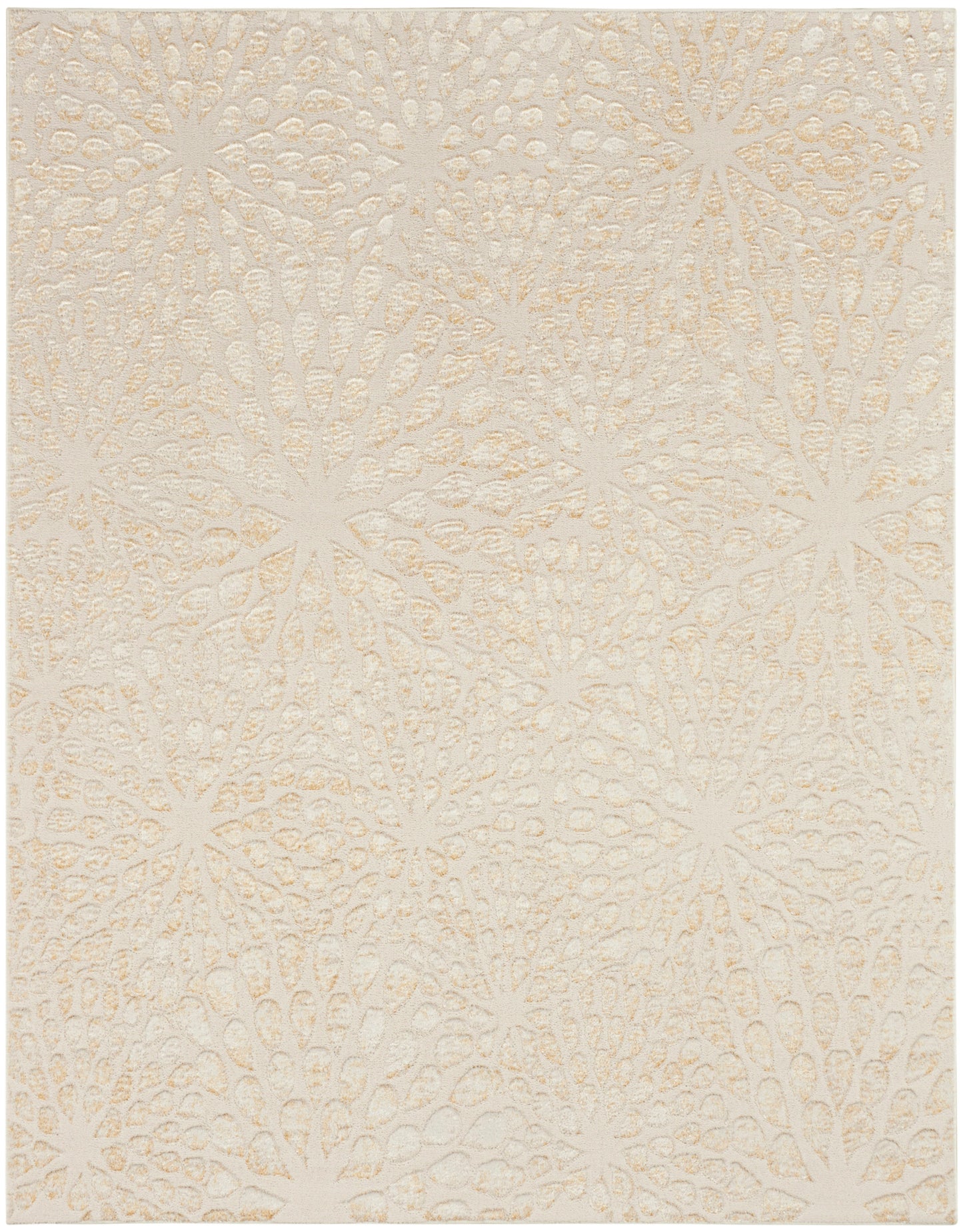 Nourison Home Ambiance  Ivory Gold  Contemporary