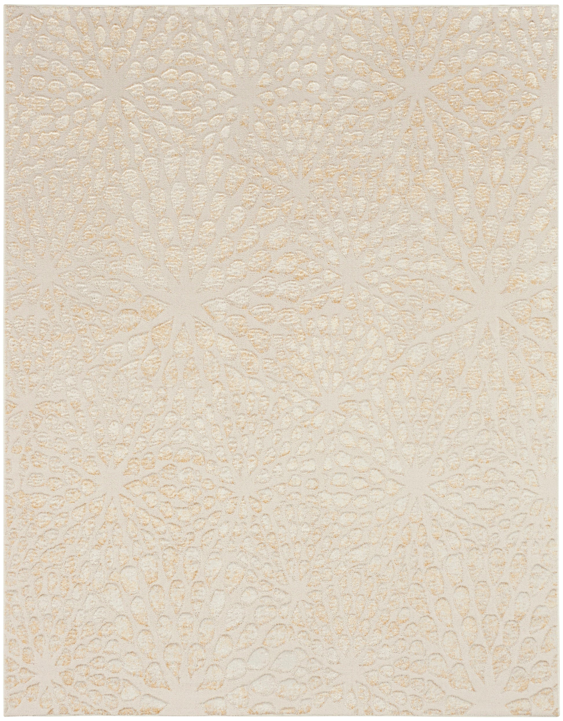 Nourison Home Ambiance  Ivory Gold  Contemporary