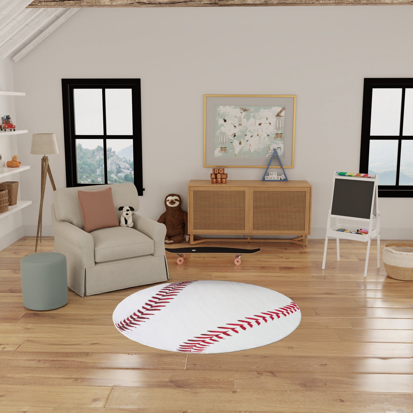 Nourison Home Imagination  White  Contemporary