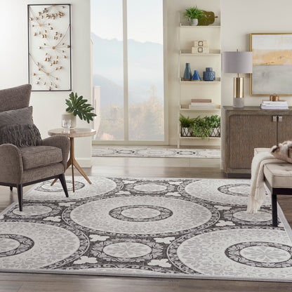 Nourison Home Key Largo  Grey  Contemporary
