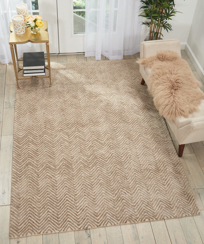 Nourison Home Deco Mod  Taupe  Transitional