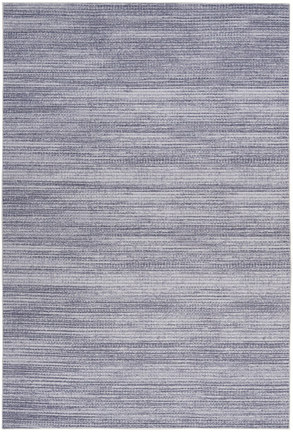Nourison Home Nourison Washables NWB03 Grey Contemporary Power-loomed Rug