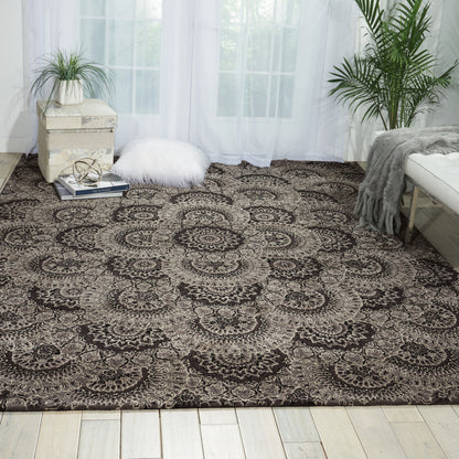 Nourison Home Nourison 2000  Black Grey  Traditional