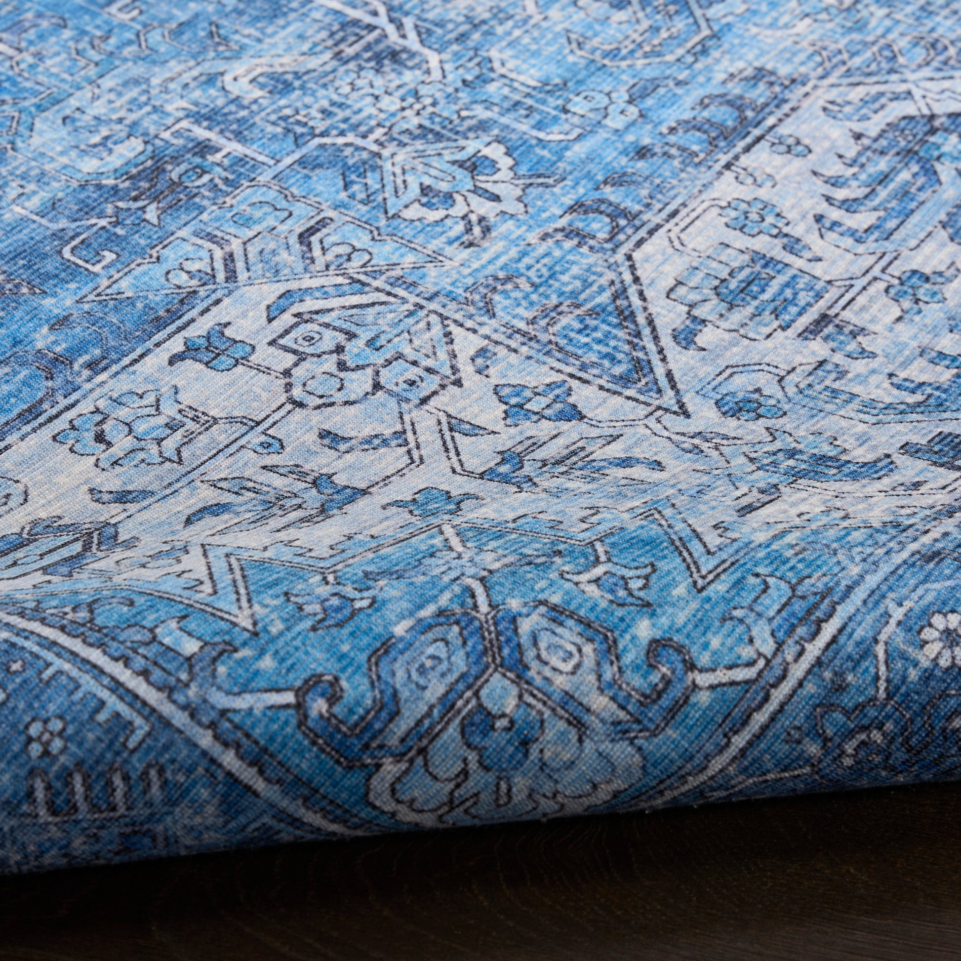 Nourison Home Nourison Washables  Blue  Traditional