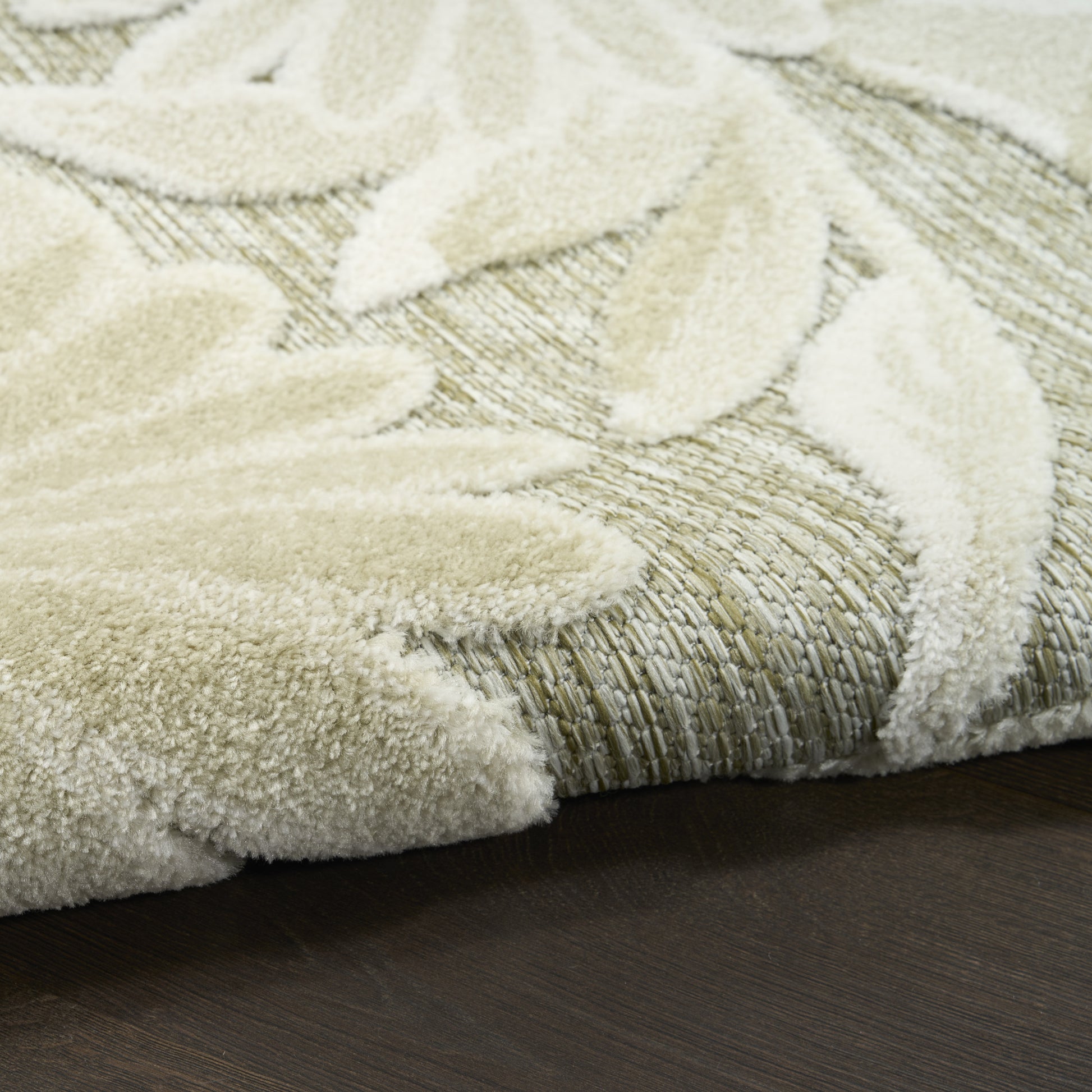 Nourison Home Aloha  Ivory Sage  Contemporary