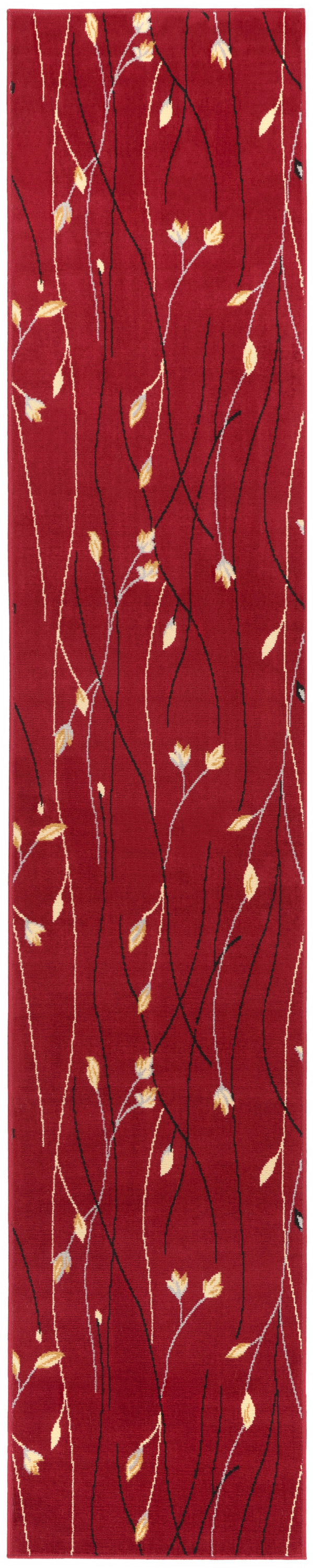 Nourison Home Grafix GRF15 Red Contemporary Power-loomed Rug