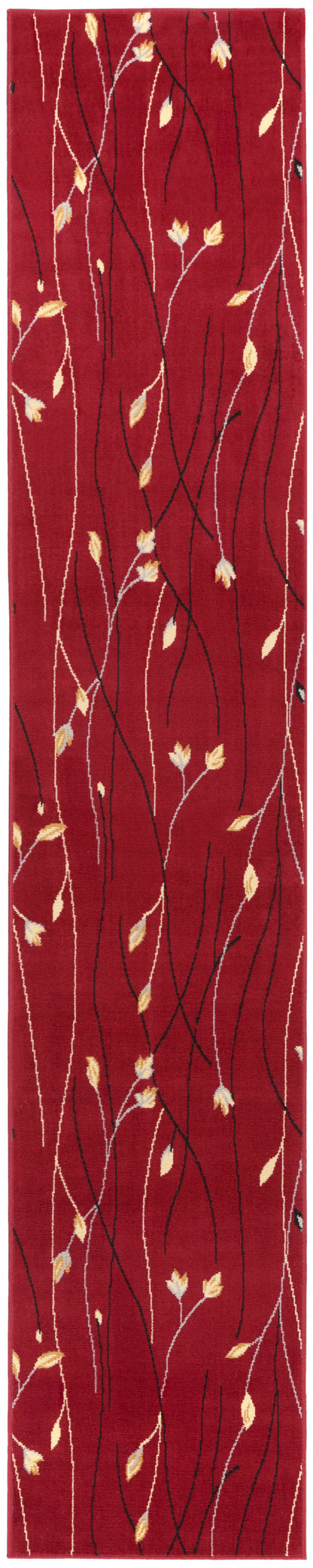 Nourison Home Grafix GRF15 Red Contemporary Power-loomed Rug