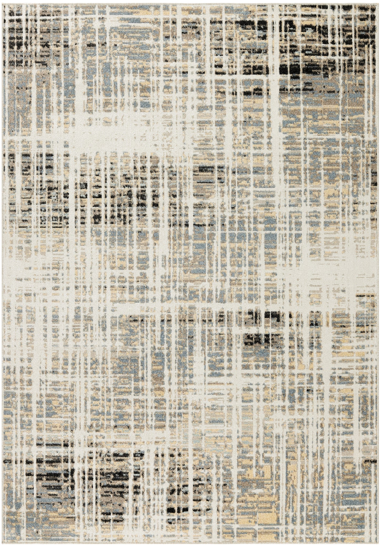 Nourison Home Washable Decor  Ivory Blue  Contemporary