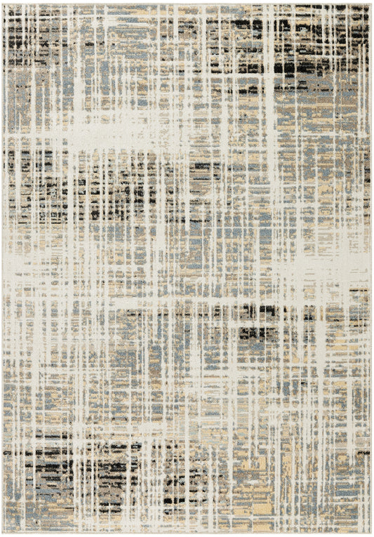 Nourison Home Washable Decor  Ivory Blue  Contemporary