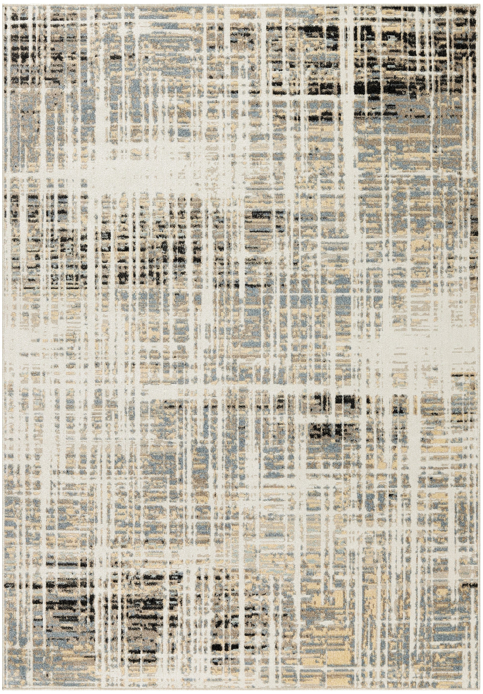 Nourison Home Washable Decor  Ivory Blue  Contemporary