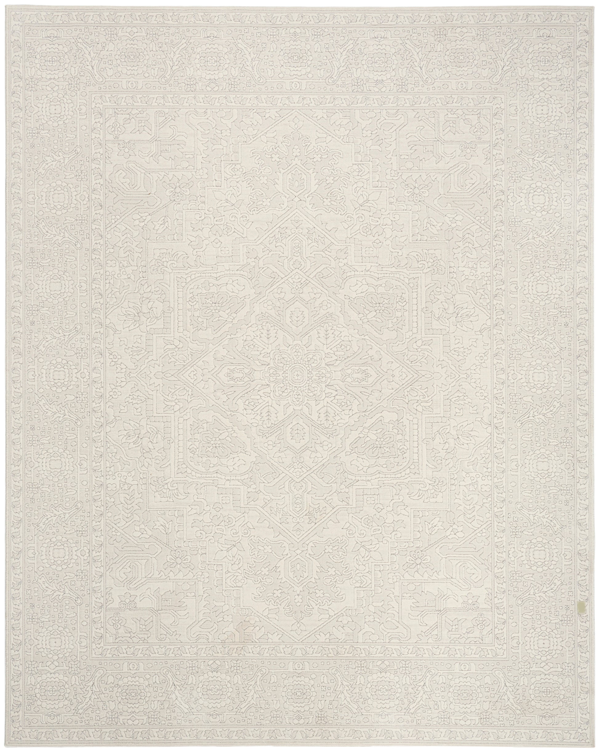 Nourison Home Grace  Ivory Light Grey  Traditional