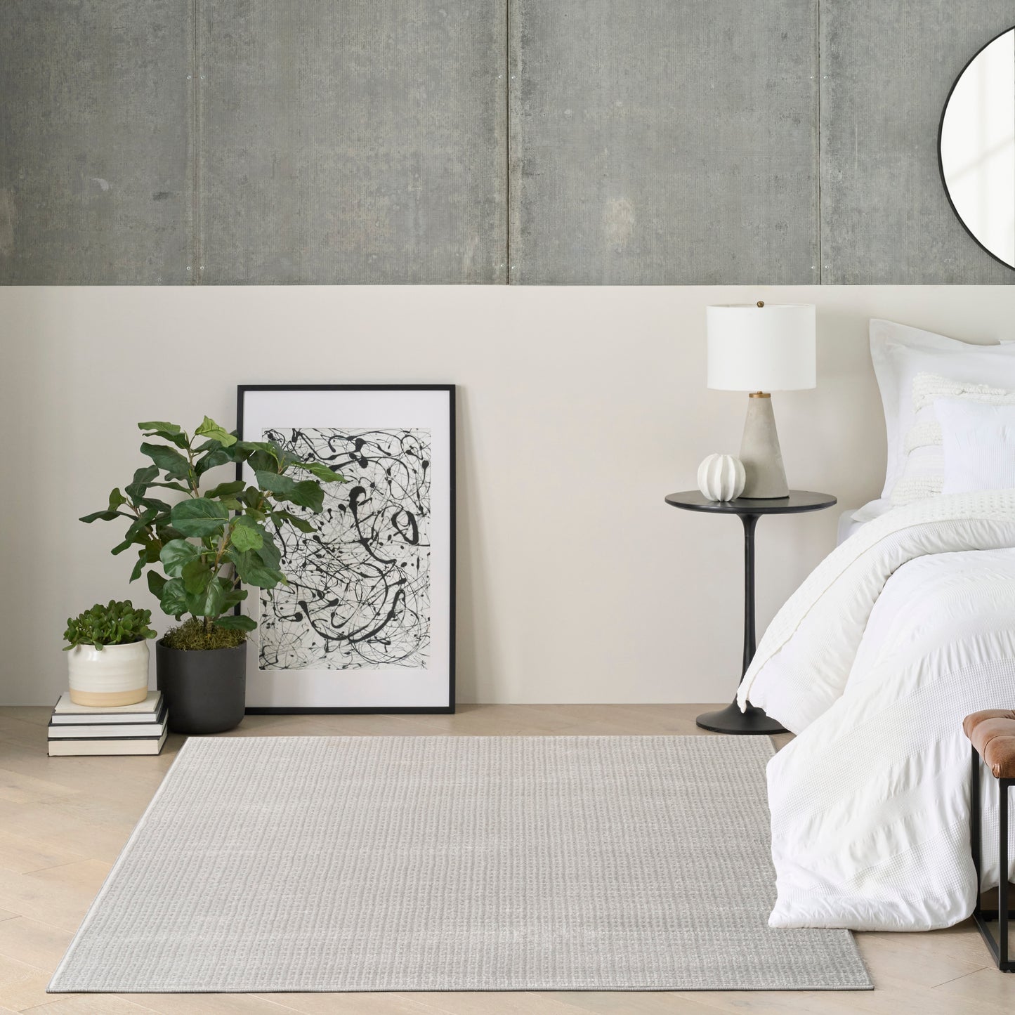 DKNY Atlantic Avenue  Grey  Contemporary